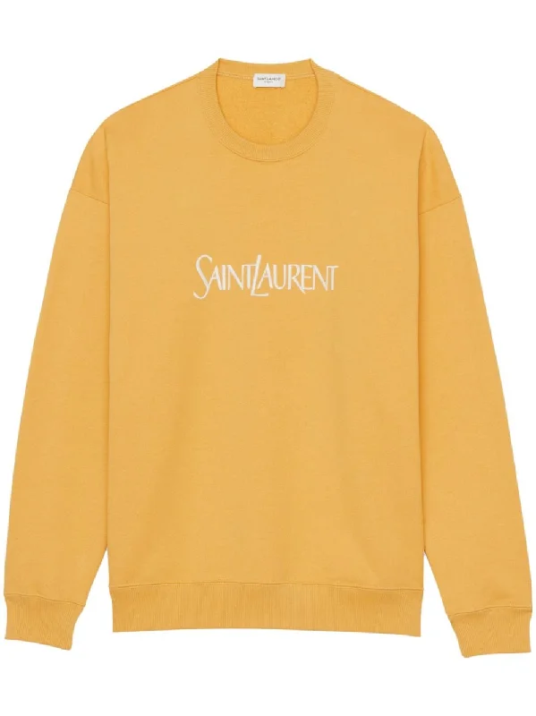 Saint Laurent  Sweaters Yellow Casual Formal Business