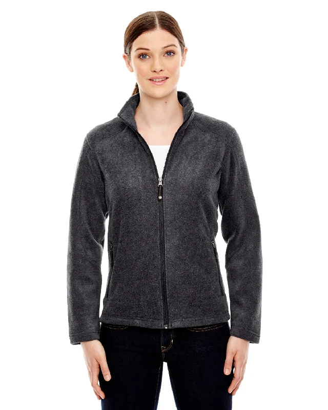 78172 Ash City - North End Ladies' Voyage Fleece Jacket Faux Fur Fabric Real Fur Fabric Shearling Fabric