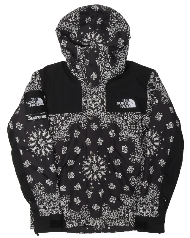 FW14 The North Face Paisley Mountain Parka Stylish Cinched-Waist Parka