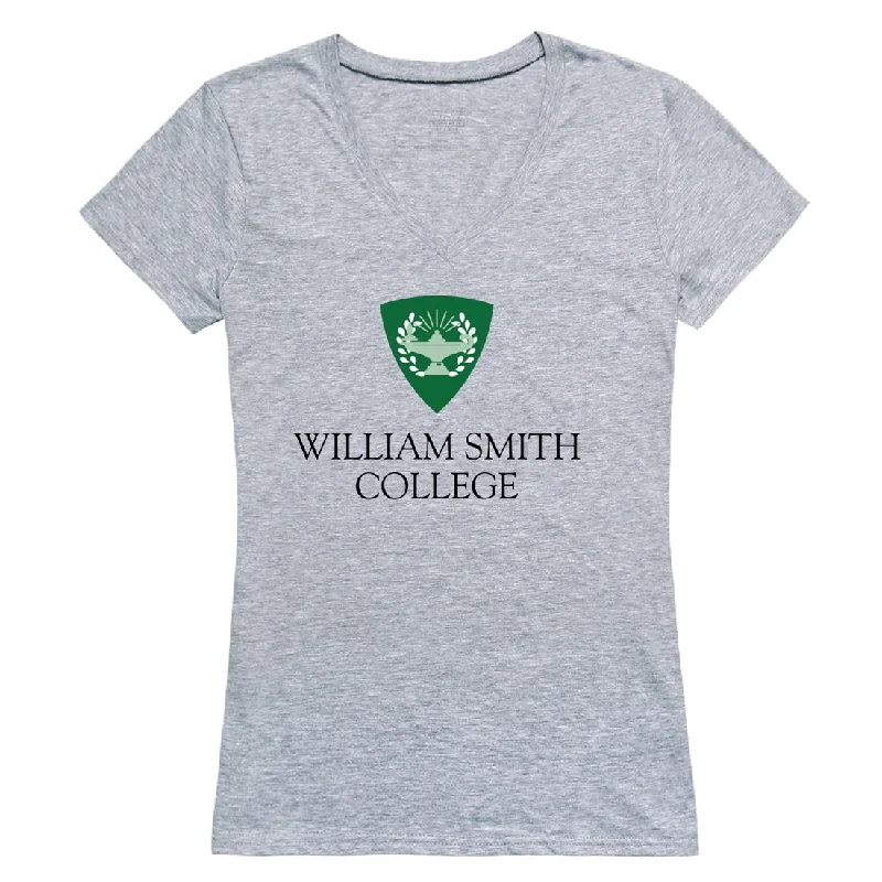 Hobart & William Smith Colleges Statesmen Womens Seal T-Shirt Anti-Shrink Durable Soft