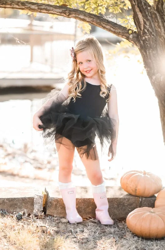 Black Tank Tutu Leotard soft tank top