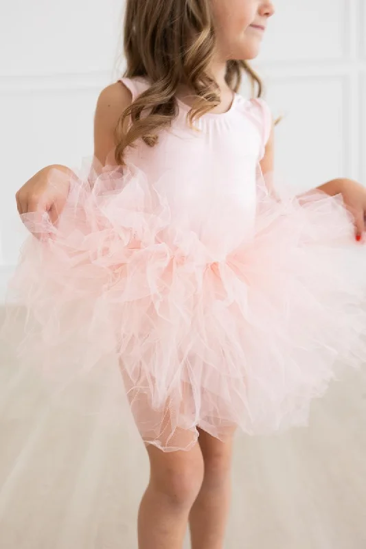 Ballet Pink Tank Tutu Leotard gym tank top