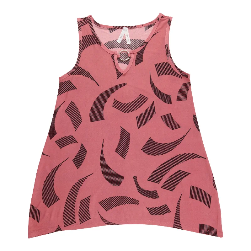 Women's Casual V-Neck Tank Top bright tank top