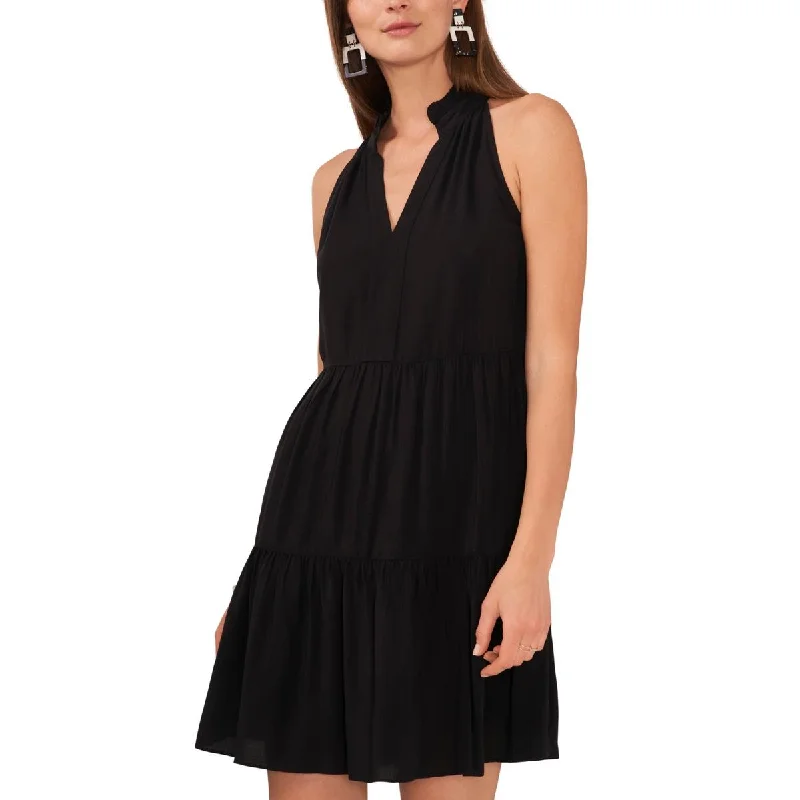 1.State Womens Ruffled Dress Cover-Up Tunics Sophisticated sleek