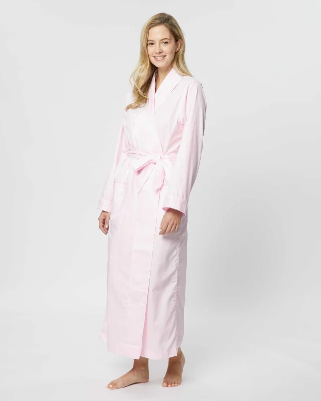 Women's Jacquard Dressing Gown - Pink Tunics Review highly